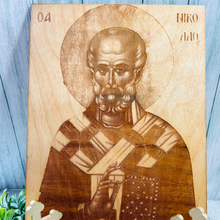 Load image into Gallery viewer, Wooden Icons