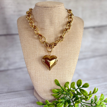 Load image into Gallery viewer, Puffed Heart Pendant