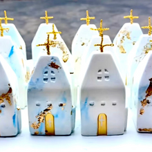 Load image into Gallery viewer, Handmade Mini Churches