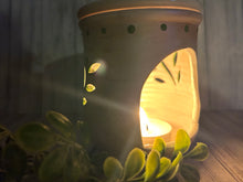 Load image into Gallery viewer, Olive Motif Tea Light Wax Melter