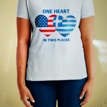 Load image into Gallery viewer, One Heart in Two Places T Shirt