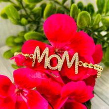 Load image into Gallery viewer, Swarovski Crystal Mom Bracelet
