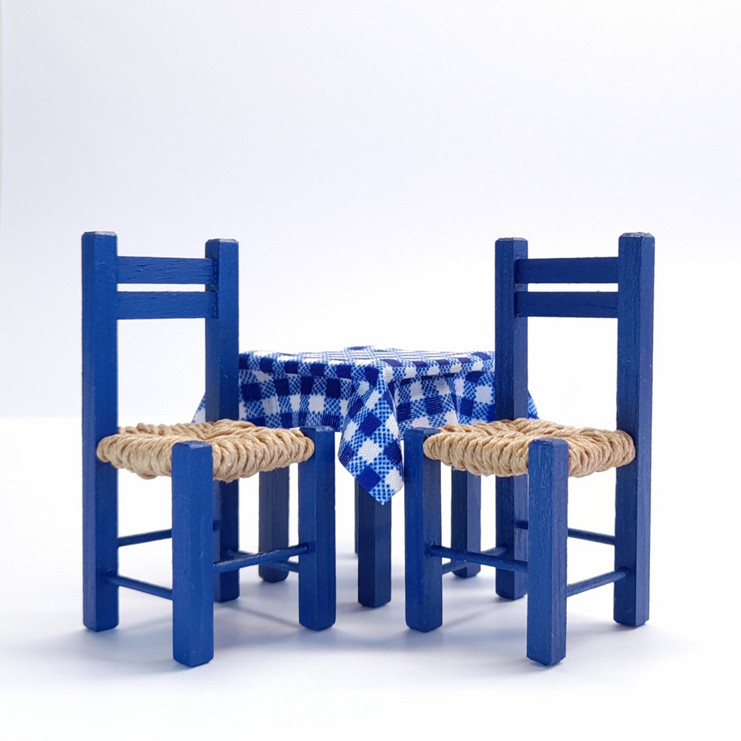 Greek Kafe Table and Chairs Set