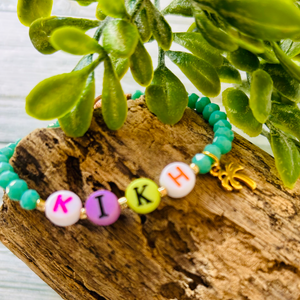 Greek Letters Name Bracelet