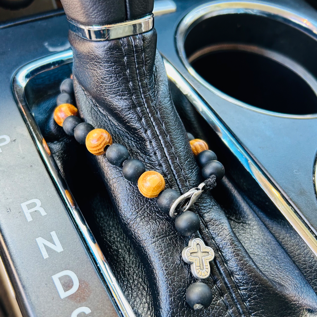 Car Shifter Cross Charm