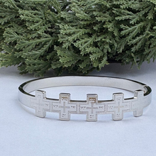 Load image into Gallery viewer, Cross Bangle Bracelet
