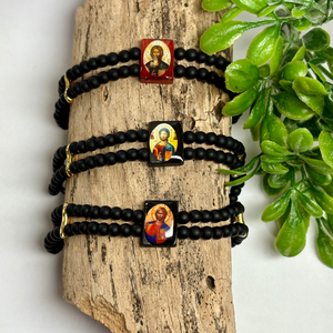 Double Strand Icon Bracelet