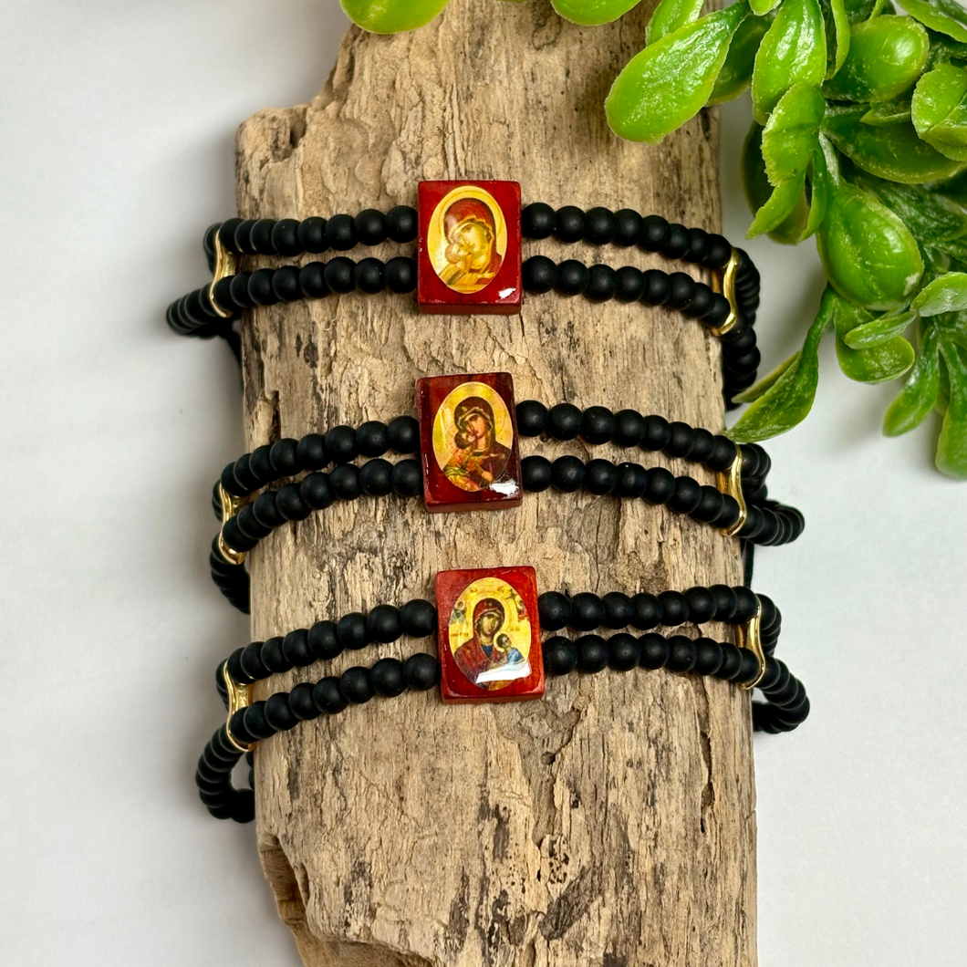 Double Strand Icon Bracelet