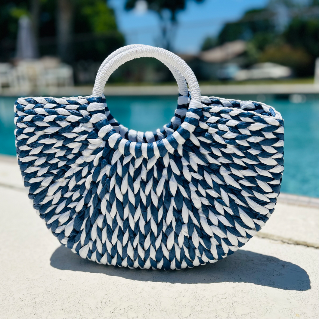 Hellenic Straw Bag