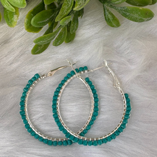 Load image into Gallery viewer, 18K Gold-Plated Hoops
