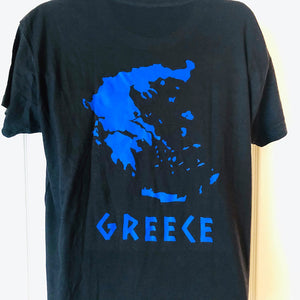 Greece Map T-Shirt