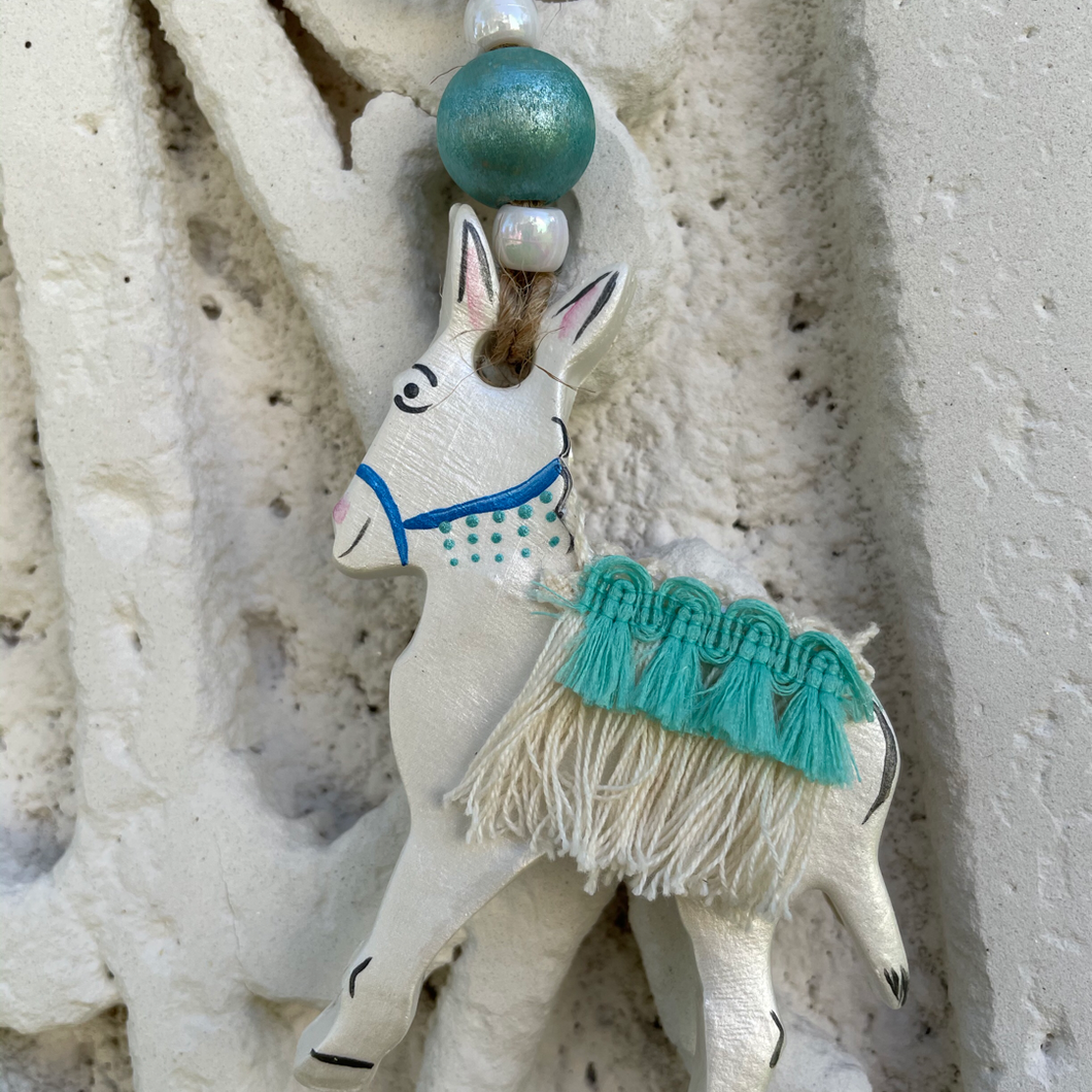 Village Donkey in Clay