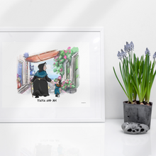 Load image into Gallery viewer, Yiayia and Me Print
