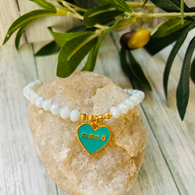Load image into Gallery viewer, Mama Heart Bracelet
