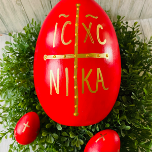 Wooden Easter Eggs