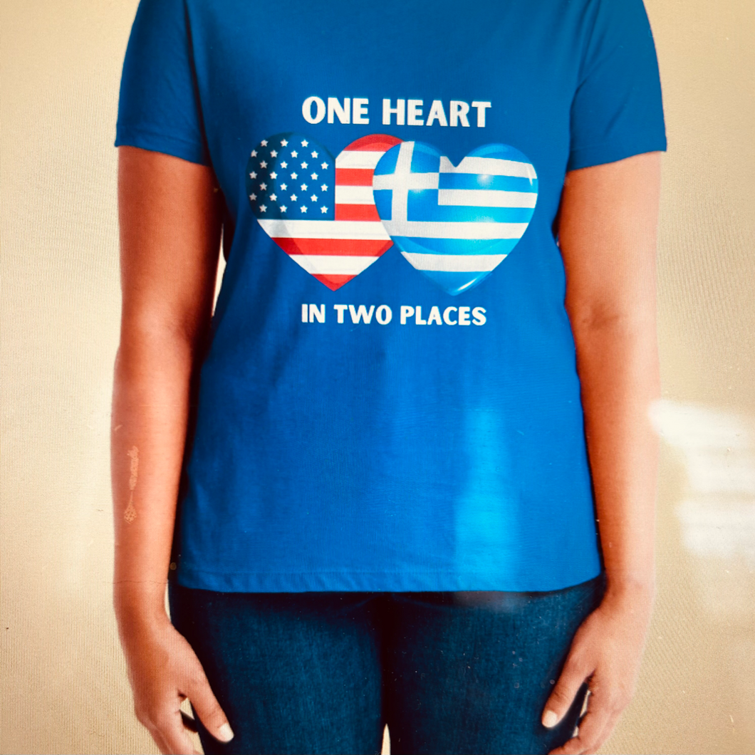 One Heart in Two Places T Shirt