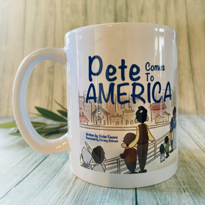 Pete Comes To America Mug