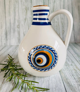 Mati Ceramic Wave Olive Oil Bottle