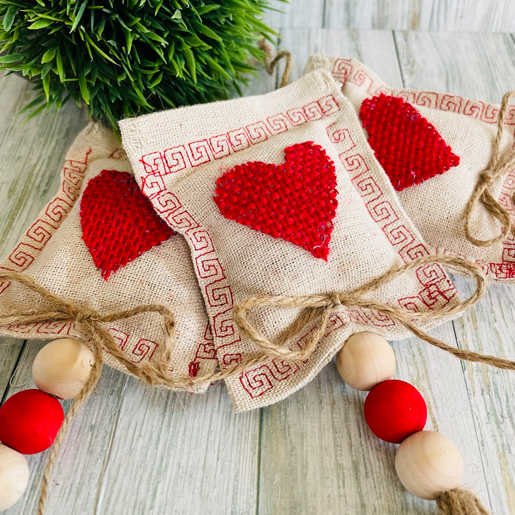 Hellenic Heart Sachet