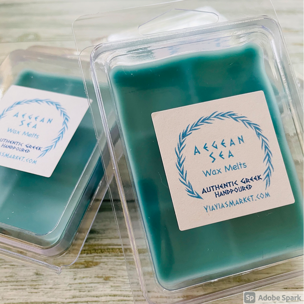 Aegean Sea Candle